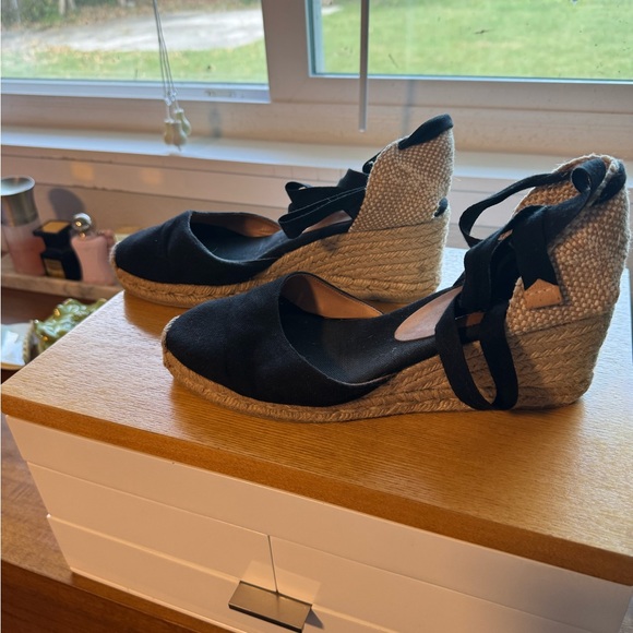 Black Casteñer espadrille wedges Size 40 - Picture 2 of 6